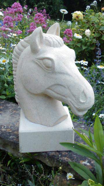 Stone Horse's Head